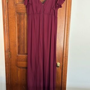 Birdy Grey Wine Maxi Dress